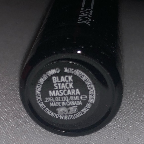 Mac Cosmetics Black Stack Mascara. Volume, Fluffy, Curl, Long, Light, Deep, NWOT - Picture 3 of 3